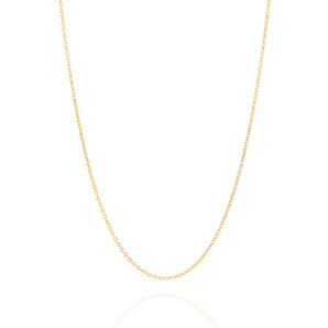GOLD CABLE LINK CHAIN NECKLACE - 80CM (31.5IN)