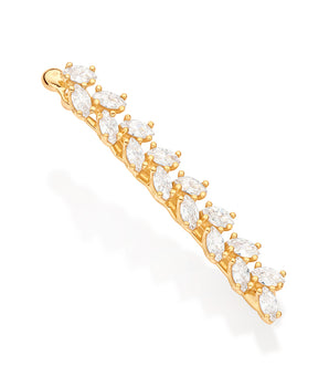 GOLD PRINCESS HAIR CLIP