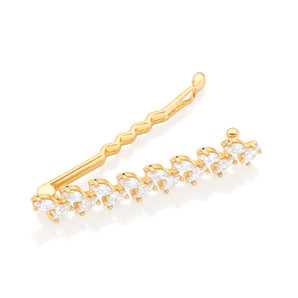 GOLD PRINCESS HAIR CLIP