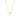 GOLD SWIRL HEART NECKLACE