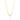 GOLD SWIRL HEART NECKLACE