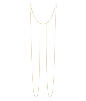 GOLD SETTING SAIL BODY CHAIN