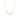 GOLD LOVELY HEART NECKLACE