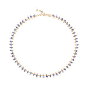 GOLD BLUE SKIES CHOKER