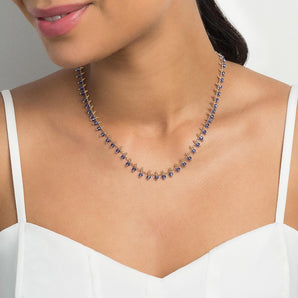 GOLD BLUE SKIES CHOKER