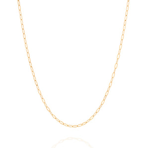 GOLD LONG CABLE LINK CHAIN