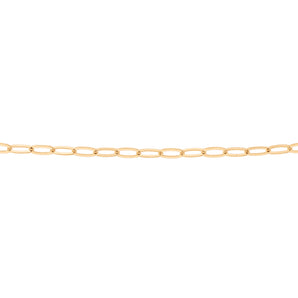 GOLD LONG CABLE LINK CHAIN
