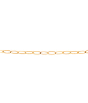 GOLD LONG CABLE LINK CHAIN