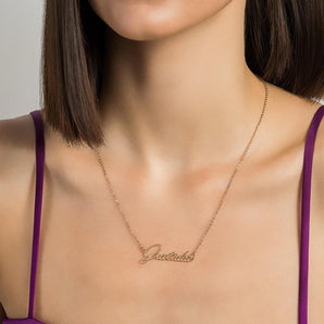 GOLD GRATIDÃO (GRATITUDE) NECKLACE