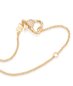 GOLD MAXI ROMMANEL BUTTERFLY NECKLACE IN LILAC