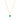 GOLD PLATED CHAIN WITH ZIRCONIA