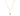 GOLD PLATED CHAIN WITH CRYSTAL