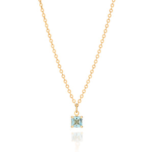 GOLD PLATED CHAIN WITH CRYSTAL