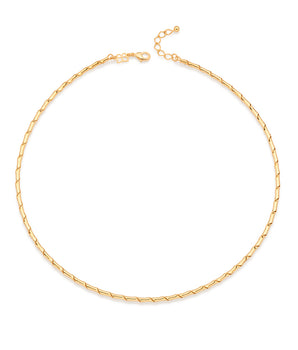 GOLD TWISTED CHAIN CHOCKER