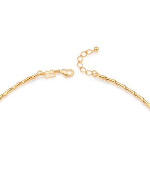 GOLD TWISTED CHAIN CHOCKER