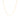 GOLD MEN'S FIGARO CHAIN - SMALL