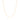 GOLD MEN'S FIGARO CHAIN - SMALL