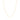 GOLD HEART CABLE LINK CHAIN