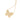 GOLD MAXI ROMMANEL BUTTERFLY NECKLACE IN WHITE