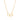 GOLD CURLY GIRL + HEART NECKLACE
