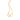 GOLD CURLY BOY + HEART NECKLACE