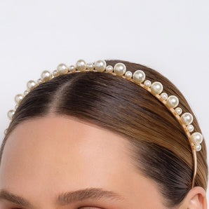 GOLD FOREVER AND ALWAYS HAIR BAND