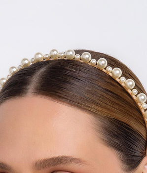 GOLD FOREVER AND ALWAYS HAIR BAND