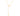 GOLD LETTER AND HEART Y NECKLACE