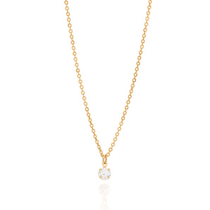 GOLD POINT OF LIGHT NECKLACE