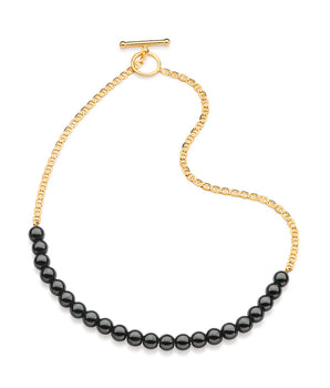GOLD MEN'S DARK NIGHT NECKLACE