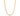 GOLD MEN'S FIGARO CHAIN - SMALL