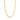 GOLD MEN'S FIGARO CHAIN - SMALL