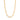 GOLD MEN'S FIGARO CHAIN - MEDIUM