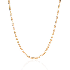 GOLD MEN'S FIGARO CHAIN LARGE