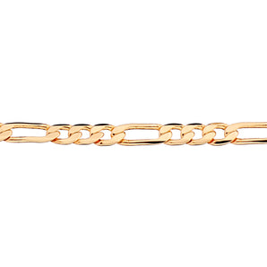 GOLD MEN'S FIGARO CHAIN LARGE