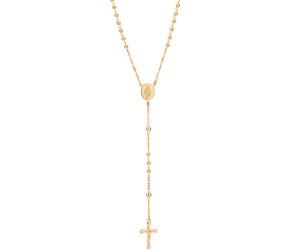 GOLD PLATED OUR LADY OF GRACES ROSARY