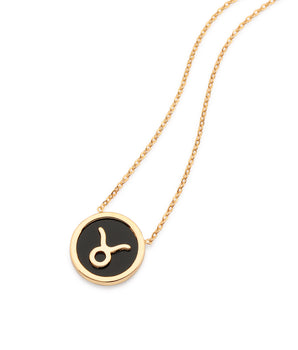 GOLD TAURUS NECKLACE