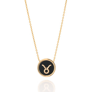 GOLD TAURUS NECKLACE