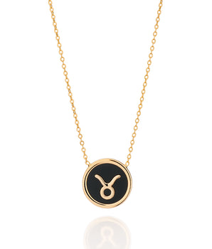 GOLD TAURUS NECKLACE
