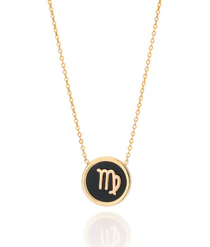 GOLD VIRGO NECKLACE