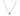 GOLD PINE NECKLACE