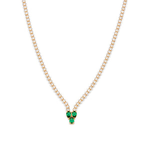 GOLD PINE NECKLACE