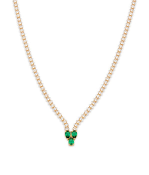 GOLD PINE NECKLACE