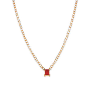 GOLD COLORS OF CHRISTMAS NECKLACE