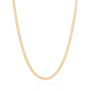 GOLD CURB LINK CHAIN
