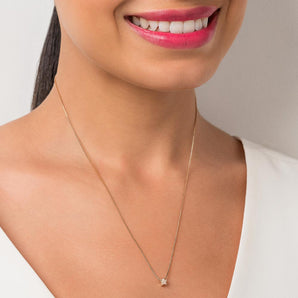 GOLD TINY STAR NECKLACE