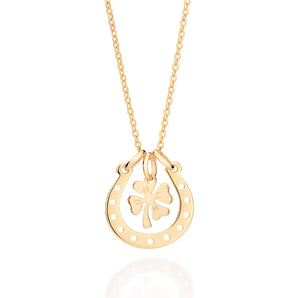 GOLD LUCKY PENDANT