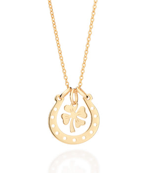 GOLD LUCKY PENDANT
