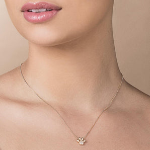 GOLD PET MOM NECKLACE