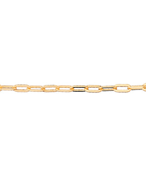 GOLD MEN'S SMALL OVAL LINK CHAIN - SMALL